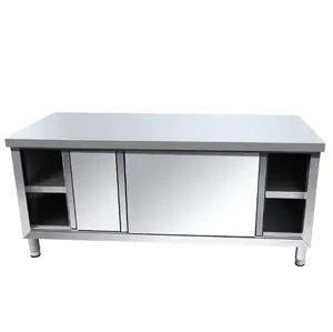 Commercial Restaurant Facility Spain Customized SUS304 Sandwich Prep Table Refrigerated Home Workbench Counter