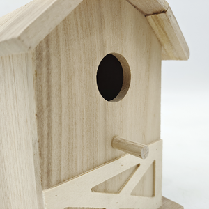 Nid de perroquet en plein air suspendu, Cage d'élevage de canars, boîte de nid pour oiseaux, maison, Cage d'élevage d'oiseaux en bois, vente en gros - Product Image 5