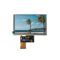 LCD Mall Modul LCD TFT Baru Kelas 'A' 5.0 Inci 1000 Nits Kecerahan Tinggi Resolusi 800x480 Panel Sentuh Opsional