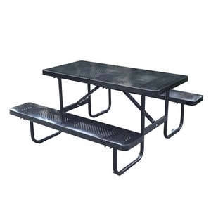 Banco <span class=keywords><strong>de</strong></span> <span class=keywords><strong>mesa</strong></span> <span class=keywords><strong>de</strong></span> <span class=keywords><strong>comedor</strong></span> al aire libre comercial <span class=keywords><strong>Mesa</strong></span> <span class=keywords><strong>de</strong></span> picnic <span class=keywords><strong>de</strong></span> malla <span class=keywords><strong>de</strong></span> acero moderna <span class=keywords><strong>para</strong></span> hoteles y campings Muebles <span class=keywords><strong>de</strong></span> <span class=keywords><strong>exterior</strong></span> duraderos - Product Image 3