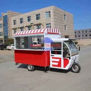 Remorque de restauration multifonctionnelle, cuisine mobile pour la vente de snacks et de boissons en rue - Product Image 4