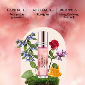 Perfume Floral Eau de Toilette Más Vendido, 10 ml, Perfume Portátil en Roll-On <span class=keywords><strong>con</strong></span> Aroma a Rosas, Spray de Larga Duración Fabricante - Product Image 4