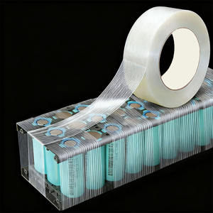 क्रॉस फिलामेंट फाइबरग्लास एपॉक्सी राल इन्सुलेशन टेप चिपकने वाला आंसू प्रतिरोधी लैपटॉप जीवन बैटरी पैकेजिंग के लिए - Product Image 5