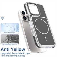 Coque de téléphone magnétique robuste pour iPhone 16 Pro, double couche, antichoc, protection intégrale, robuste, protection intégrale du corps