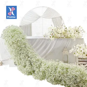 Bunte Gypsophila Blume Tisch läufer, aufregende Hochzeit, Verkaufs schlager