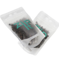 Sachets de boissons scellables uniques, 500ml 250ml, 16oz, à usage unique, avec logo et design, 50 pièces