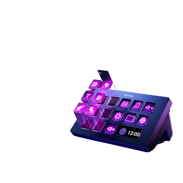 Ulanzi U-Basket d200 computer visualization content console programmable macro keyboard desktop shortcut operation