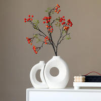 Pièces d'art de décoration intérieure bohème, nouveaux arrivages de vases en céramique de luxe dans une variété de tailles pour la décoration intérieure