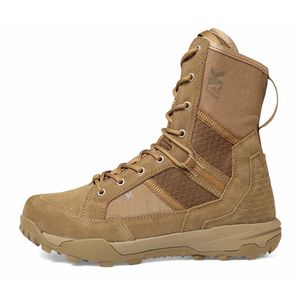 DSF28 Khaki Suede Tactical <b>Boots</b> Men Lace up Outdoor All Seasons Breathable High Top <b>Hiking</b> Shoes Made in China - Product Image 6