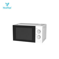 Four à micro-ondes multifonctionnel 23L avec grille de cuisson et programmes de cuisson prédéfinis, appareil de cuisine domestique professionnel personnalisé