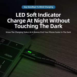 ZEZK all'ingrosso caricatore veloce 100W 5A tipo C LED cavo USB cellulare compatibile con <span class=keywords><strong>Samsung</strong></span> <span class=keywords><strong>S</strong></span> 20 <span class=keywords><strong>21</strong></span> 22 p20 30 40 - Product Image 5