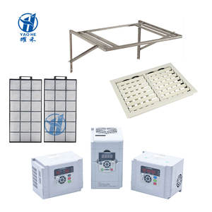 Refroidisseur d'air industriel par évaporation Ensemble complet d'accessoires Filet de filtre de moteur à courant alternatif/convertisseur de fréquence/onduleur/écran filtrant/pompe à eau - Product Image 1