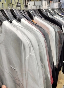 10 pièces Transparent magasin de vêtements vêtements cache-poussière adulte suspendus vêtements sac de rangement ménage vêtements <span class=keywords><strong>Protection</strong></span> contre la poussière couverture - Product Image 4