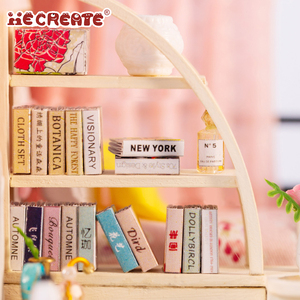 KNWOME Kit de maison de poupée miniature en bois 1:24, design 3D fait main, cadeau idéal pour les adolescentes avec une chambre de rêve, Know Me - Product Image 4