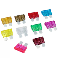 Fusible Automotriz Littelfuse, Fusible Automotriz Mediano de 32 V, 1 A, 2 A, 3 A, 4 A, 5 A, 7,5 A, 10 A, 15 A, 20 A, 25 A, 30 A, 35 A, 40 A, Kit de Inserciones de Tubo para Fusibles de Automóvil Littelfuse