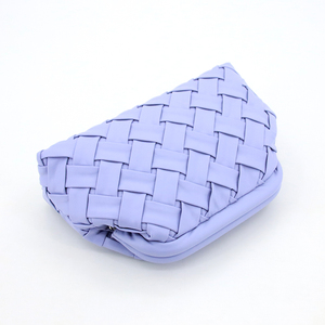 Borsa Cosmetica di Lusso Personalizzata in PU Intrecciato, <span class=keywords><strong>Pochette</strong></span> Portatile alla Moda - Product Image 5