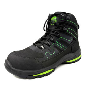 Zapatos de Seguridad MaxiTough para Hombre, Botas de Trabajo para Senderismo, Calzado de Seguridad Logístico de Corte Alto, Zapatos de Protección Transpirables de Cuero Nubuck - Product Image 1