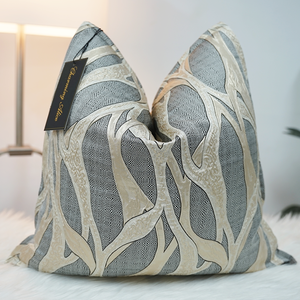 Fodera <span class=keywords><strong>per</strong></span> cuscino con motivi irregolari 45x45cm, design di tendenza, cuscino decorativo <span class=keywords><strong>per</strong></span> divano, dimensioni personalizzabili - Product Image 2
