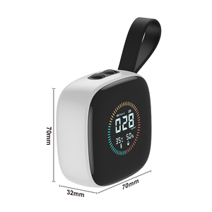 Detector digital OEM PM2.5 y <span class=keywords><strong>medidor</strong></span> <span class=keywords><strong>de</strong></span> temperatura y <span class=keywords><strong>humedad</strong></span>, <span class=keywords><strong>aparato</strong></span> <span class=keywords><strong>de</strong></span> instrumento Sensor <span class=keywords><strong>de</strong></span> CO2 para Calidad del Aire, probador <span class=keywords><strong>de</strong></span> neblina <span class=keywords><strong>de</strong></span> humo y polvo - Product Image 2