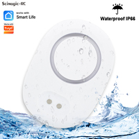 Détecteur de fuite d'eau WIFI compatible Tuya Alexa, capteur de niveau d'eau, alarme haute intensité 100 dB, alertes en temps réel via l'application, installation facile
