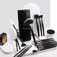 Vegan It Cruelty Free – pinceaux de maquillage cosmétiques végétaliens sur mesure, fabricants chine 24 pièces ensemble de pinceaux de maquillage et sac de poche