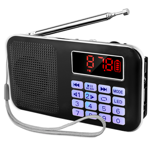 LCJ L-318 modèle réel bonne qualité <span class=keywords><strong>vintage</strong></span> <span class=keywords><strong>radio</strong></span> de <span class=keywords><strong>auto</strong></span> FM avec 1700mAh longue palytime batterie et longue antenne - Product Image 4