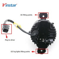 Vontar — ampoule de jour anti-brouillard à LED, accessoire de voiture, pour BMW, E70, E81, E82, E83N, E84, E87, E88, en stock