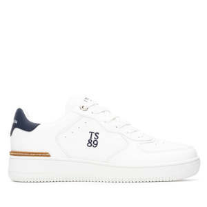 Zapatillas Deportivas para Hombre Teddy Smith Blancas 120308 de Lona, Modelo Moderno - Product Image 1