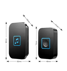 New wireless music electronic remote control Dingdong exchange one drag one US Japan Japan Europe regulations doorbell