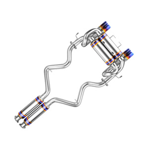 Chất lượng cao <span class=keywords><strong>2</strong></span>.5 "Inlet & Outlet thép không gỉ exhaust muffler cộng hưởng phổ xúc tác chuyển đổi - Product Image 6
