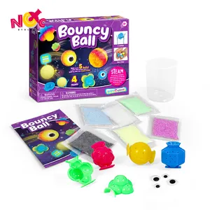 ByNCCeh التعليم العلوم استكشاف تجعلك الخاصة كرة نطاطة الكيمياء أدوات ألعاب علمية للأطفال