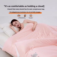 Couette Nuage de Marshmallow Super Confortable avec Tissu Ultra-doux Respirant Lavable Couette Douillette Toutes Saisons