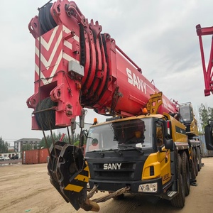Grue mobile sur camion Sany 350T d'occasion en bon état de marche, prix avantageux en promotion avec moteur et pompe - Product Image 4