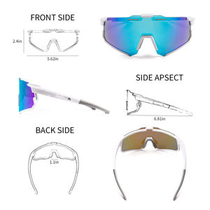 <span class=keywords><strong>Gafas</strong></span> de Sol de <span class=keywords><strong>Ciclismo</strong></span> de alta calidad para exteriores, impermeables, para deportes, correr, bicicleta, <span class=keywords><strong>gafas</strong></span> fotocromáticas personalizadas para hombres, <span class=keywords><strong>gafas</strong></span> de sol de tendencia 2025 - Product Image 5