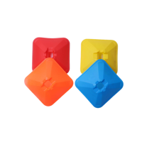 Disques de signalisation plats en PE écologiques et durables pour l'agilité, personnalisables (logo, couleur, taille) pour l'entraînement aux obstacles - Vente en gros