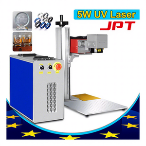 Machine de marquage <span class=keywords><strong>laser</strong></span> UV JPT <span class=keywords><strong>355nm</strong></span> 5W graveur <span class=keywords><strong>laser</strong></span> UV JPT pour verre bois acrylique cuir refroidi à l'eau - Product Image 1