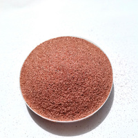 Sable de grenat rose LM 80 Mesh pour découpe jet d'eau, applications industrielles sur métal, pierre, verre