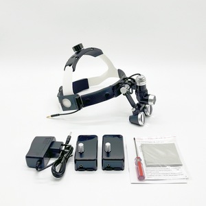 Dental Headlamp Binocular Magnifier 2.5X3.5X Headband Mounted Oral Examination Light Cosmetic Surgery Illumination Device - Product Image 4