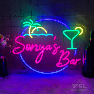 Free custom design LED neon <b>lights</b> & neon signage. Custom LED neon <b>signs</b> available for commercial use, birthday parties and home - Product Image 2