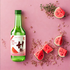 Coréen Lui Soju Liqueur Pastèque Saveur Boisson Directement Vietnamien Fabricant Bon Prix pour la Vente en Gros Coréen Alcoolisé - Product Image 5