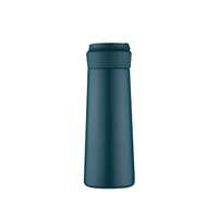 Bouteille d'eau en acier inoxydable à double paroi personnalisée Fiole à vide Hot Selling Soft Touch Thermos dans les sports de plein air