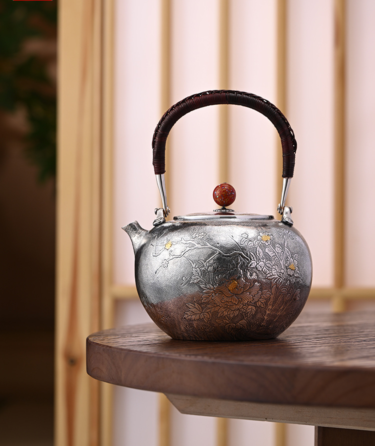 金属工芸 ティーポット 彫金細工 ラタンハンドル 公正な料金で効率的な多目的ラタン製のティーポットのハンドル-Alibaba.com