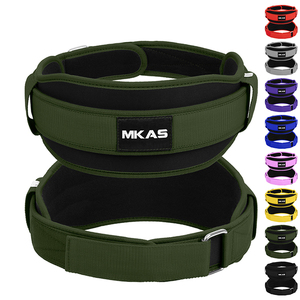 मका थोक कमर समर्थन बेल्ट पावरलिफ्टिंग चमड़े की फिटनेस पावर जिम रंगीन एवा वजन उठाने बेल्ट - Product Image 1