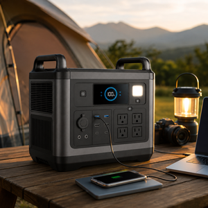2000W 2048Wh Portable Station <b>Solar</b> Generator <b>Solar</b> <b>Panel</b> for Home Emergency Backup Outdoor Use LiFePO4 Battery Pure Sine Wave - Product Image 1