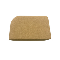 Mandella noir personnalisé briques de yoga demi-lune haute densité blocs arqués en liège naturel durable