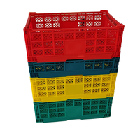 Caisse pliable personnalisable avec logo et couleur, 600*400*210MM, caisses de transport et de stockage pliables