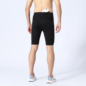 Personalizado de secado rápido de nailon Spandex para hombre Jogging Fitness Shorts Gym Sport Running Baselayer Compresión Leggings cortos Hombres Medias - Product Image 5