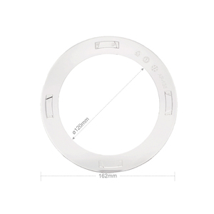 Protector de radios de bicicleta ABS con clip de montaje seguro, evita el daño de los radios, accesorio duradero para bicicleta - Product Image 1