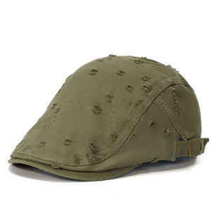 Bérets Hypoallergéniques Smart Products Classiques Beige à Trous pour Hommes, Casquettes de Golf Anti-Plis Très Abordables et de Haute Qualité pour Hommes - Product Image 6