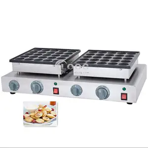 Thương Mại Poffertje Sản Xuất 50 Lỗ Bánh Nhỏ Nhà Sản Xuất 220V Mini Bánh Máy Cho Thực Phẩm Giỏ Hàng